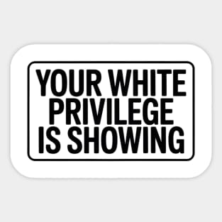 White-Privilege Sticker